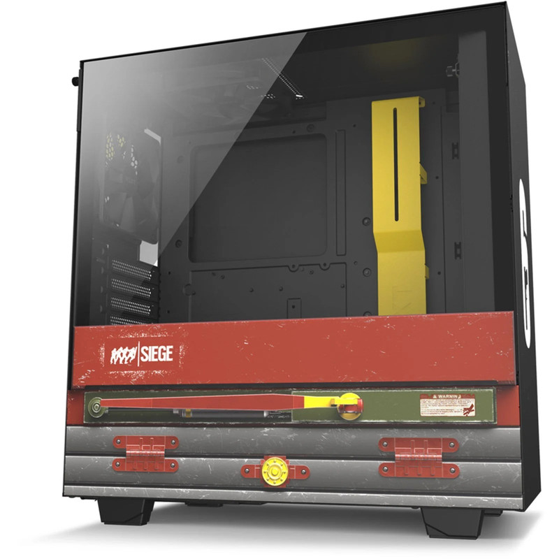 NZXT H510 Rainbow 6 Siege Theme ATX Mid Tower Case- Limited Edition - صندوق